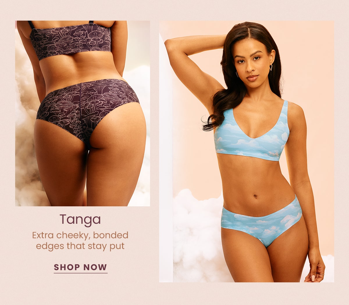 Tanga | Extra cheeky, bonded edges that stay put | Shop Now