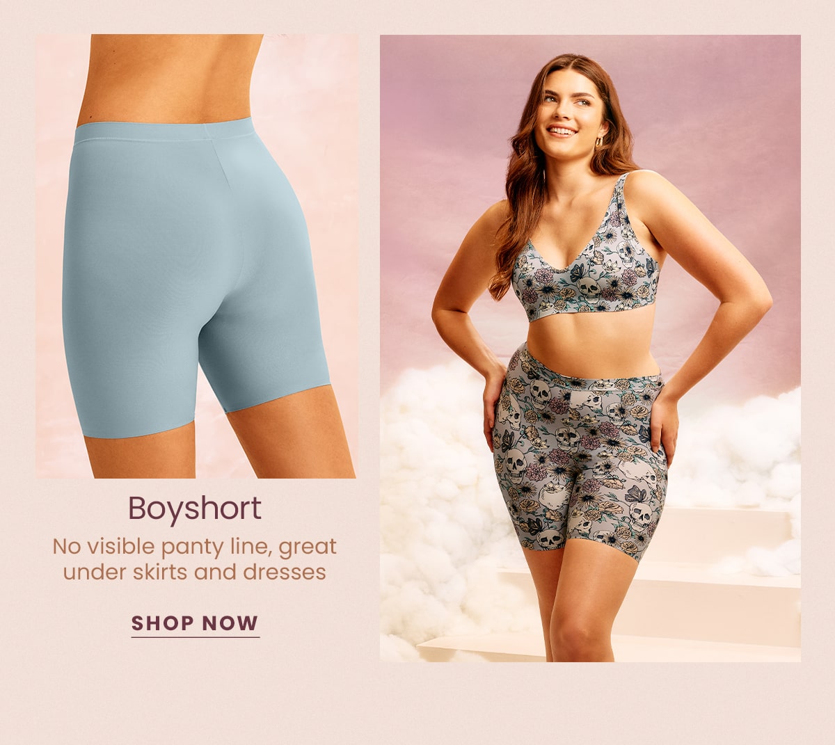 Boyshort | No visible panty line, great under skirts and dresses | Shop Now