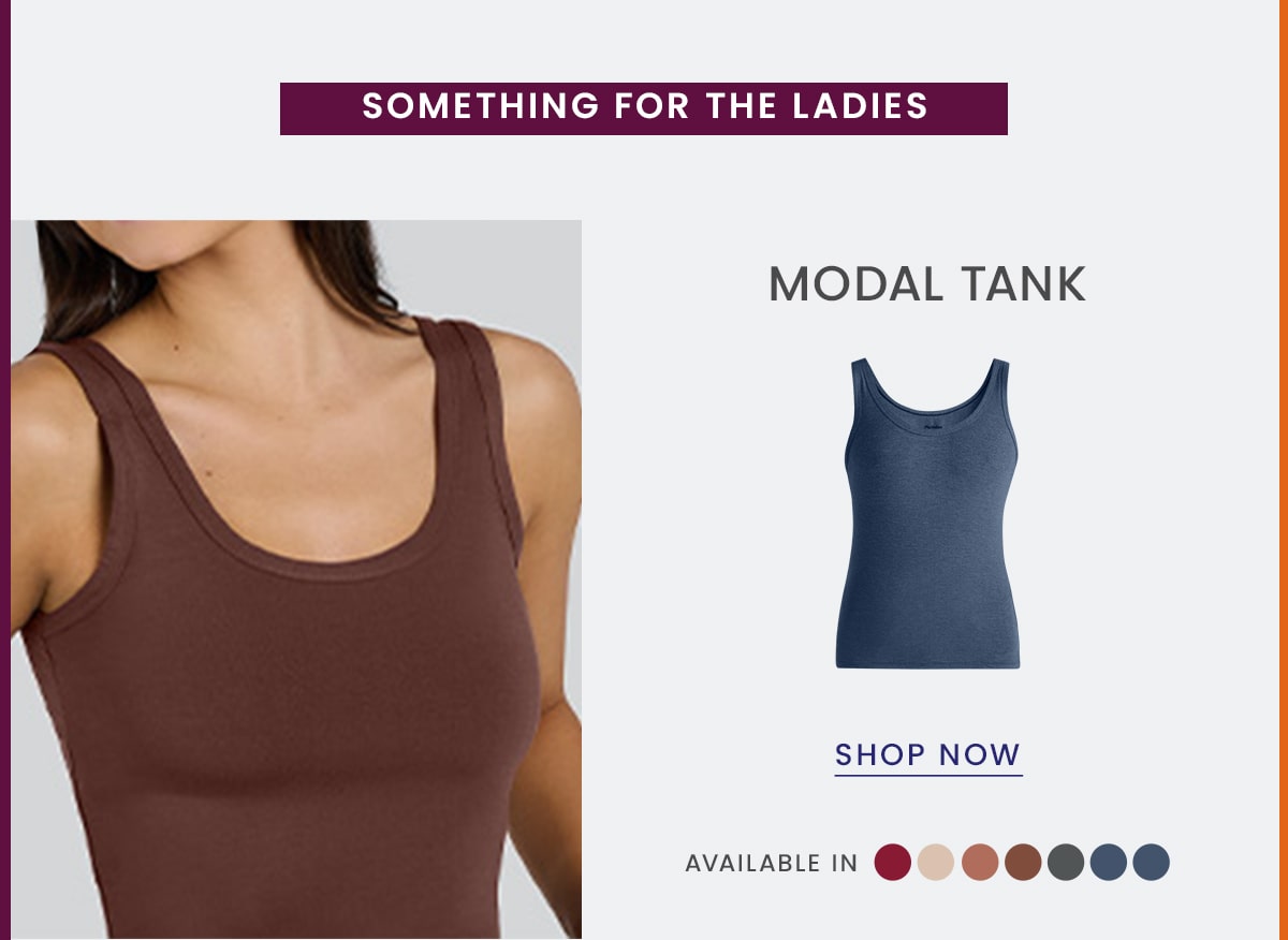 Something for the ladies | Modal Tank | Shop Now