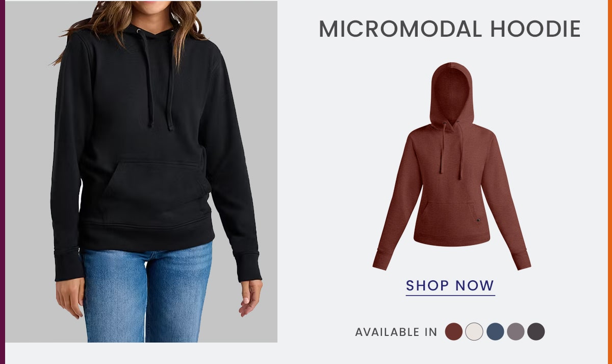 Micromodal Hoodie | Shop Now