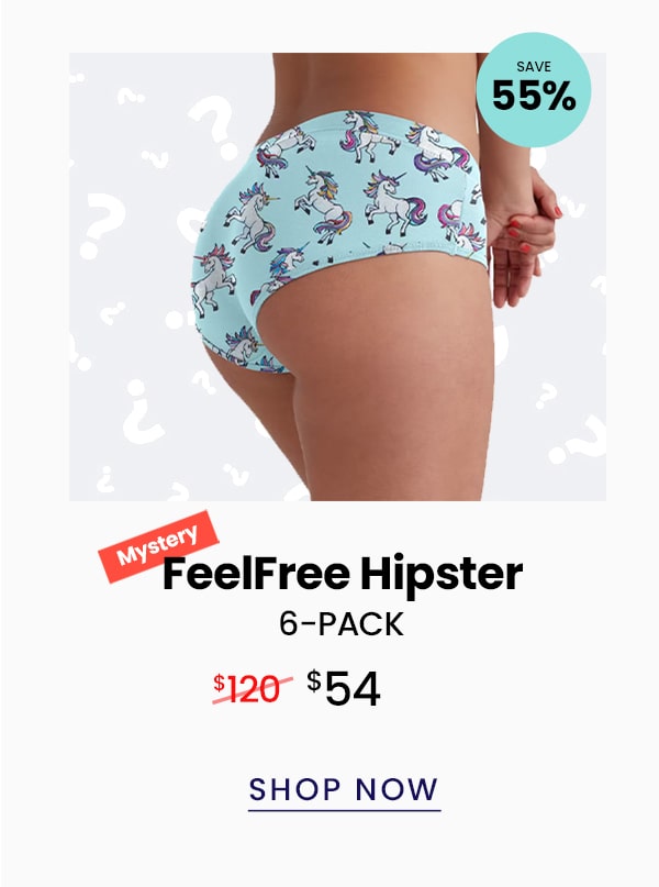 Mystery FeelFree Hipster 6-Pack | $54 | Shop Now