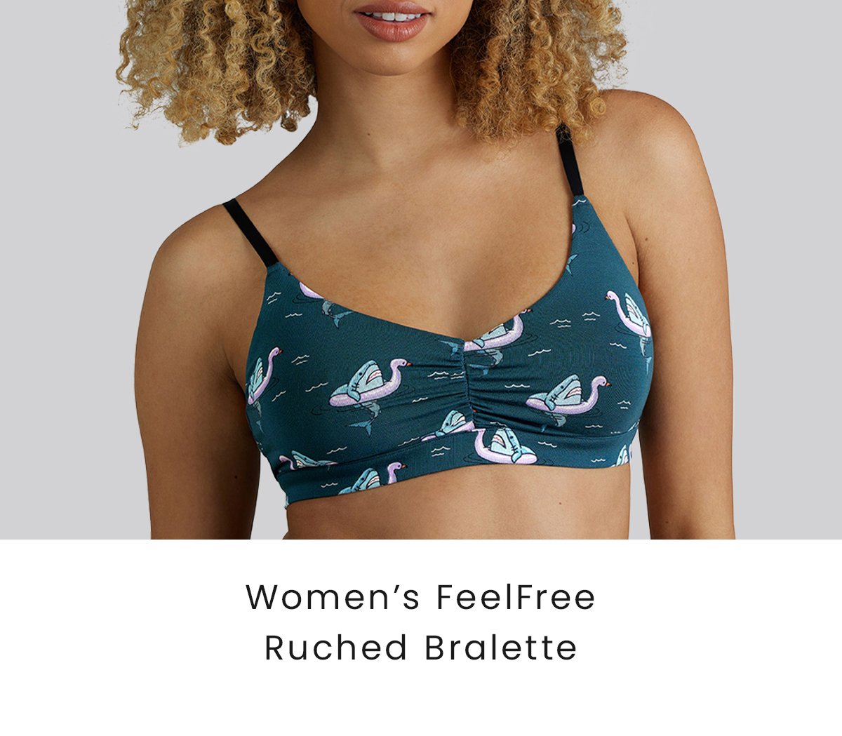 Women's Ruched Bralette