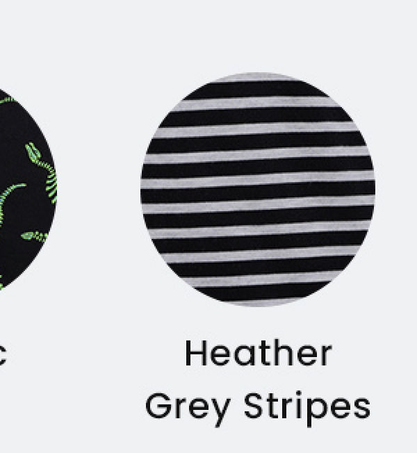 Heather Grey Stripes