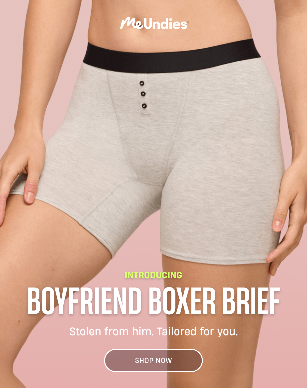 MeUndies | Introducing Boyfriend Boxer Brief. 