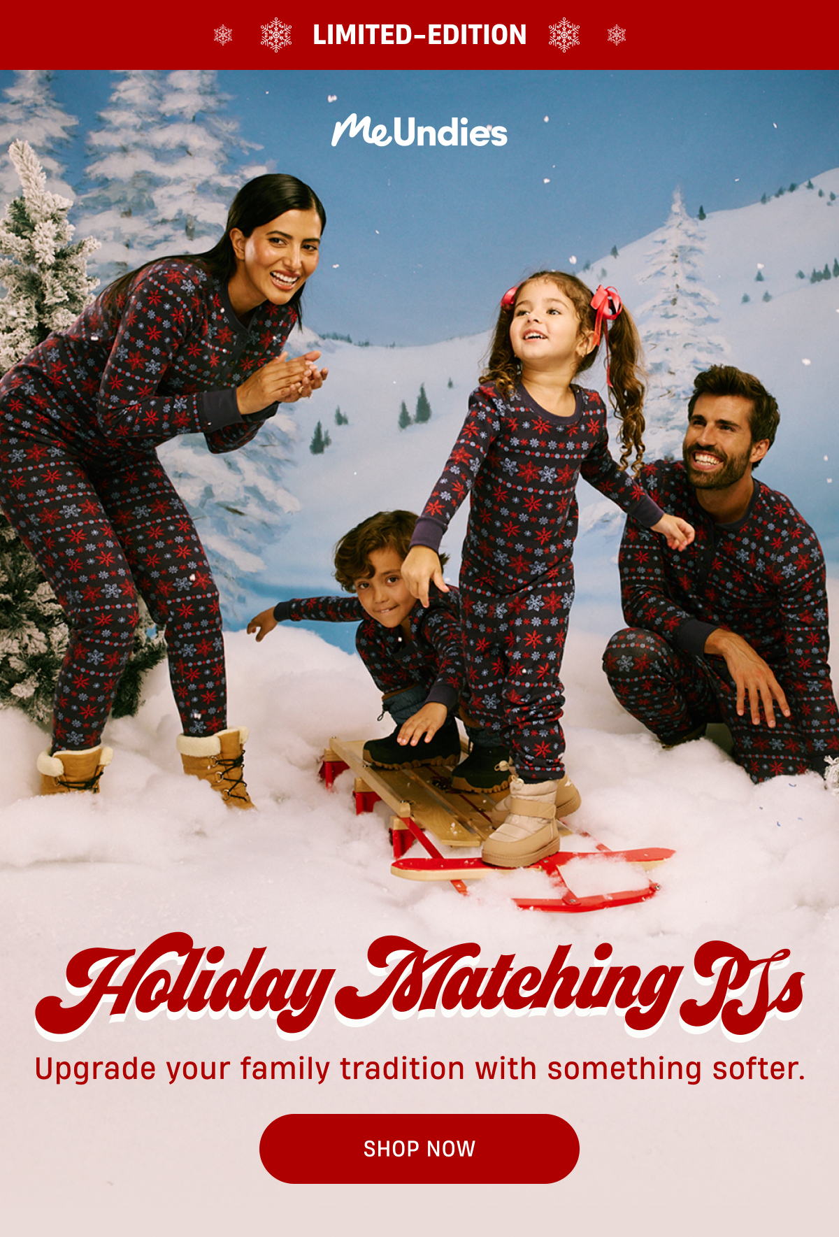 Limited Edition | MeUndies | Holiday Matching PJs | Shop Now