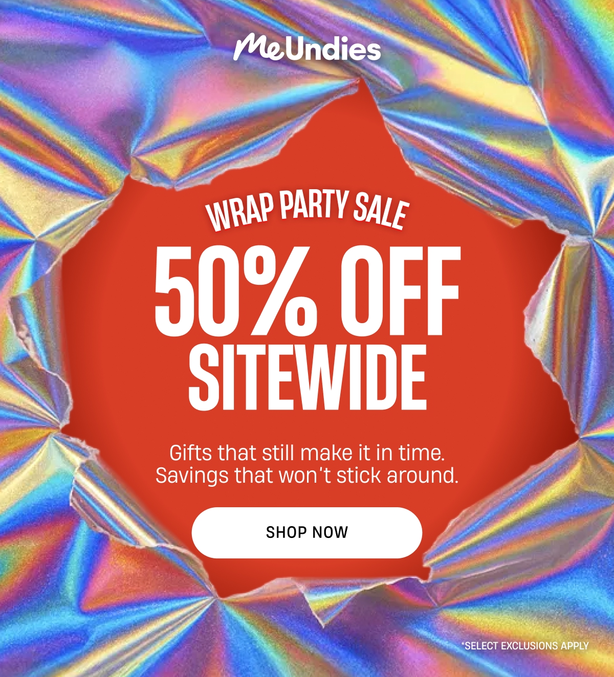 MeUndies | Wrap Party Sale | 50% Off Sitewide | Shop Now MeUndies | Wrap Party Sale | 50% Off Sitewide | Shop Now