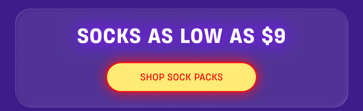 Shop Sock Packs as low as $9