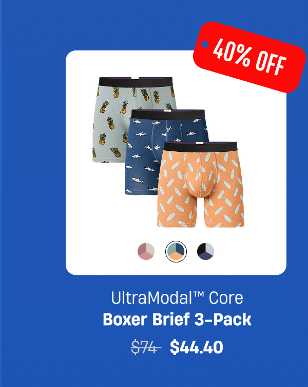 Ultramodal Core Boxer Brief 3-Pack
