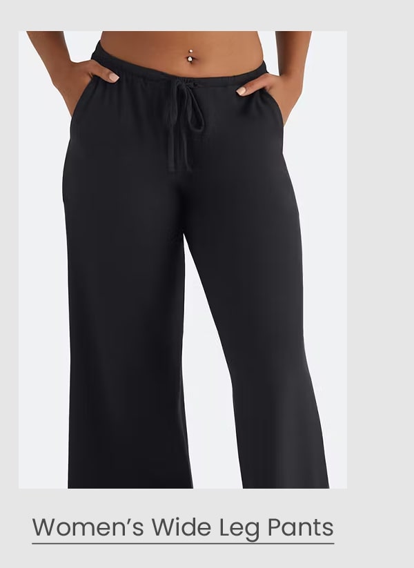 Women's Wide Leg Pants