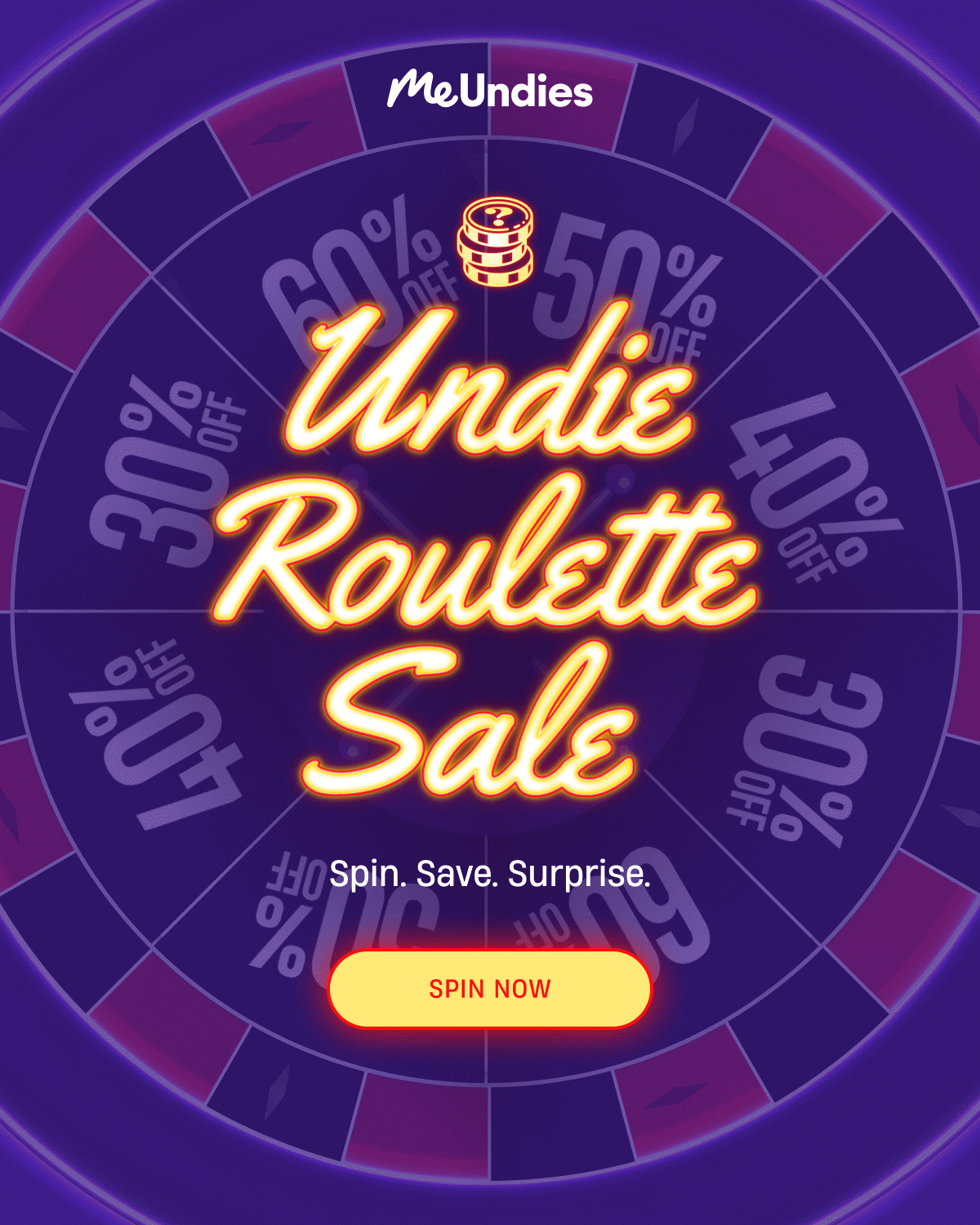 MeUndies | Undie Roulette Sale | Spin Now