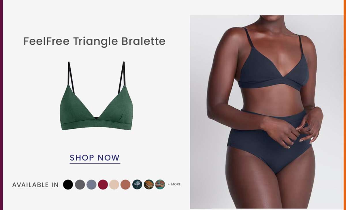 FeelFree Trainagle Bralette | Shop Now