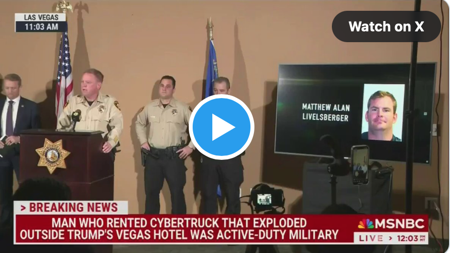 Vegas Police Say ''Very Strange Similarities'' Between Cybertruck Bombing & Bourbon Street Massacre