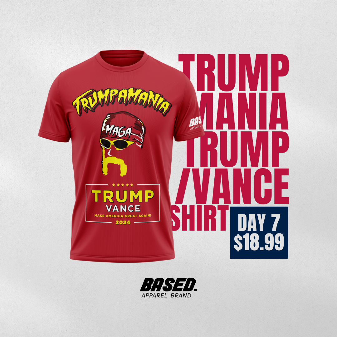 HULK HOGAN TRUMPMANIA TRUMP VANCE T-SHIRT