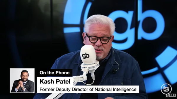 Kash Patel and Glenn Beck
