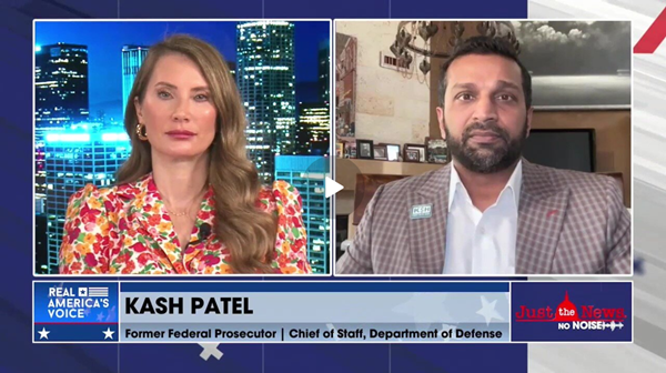 Kash on Just The News