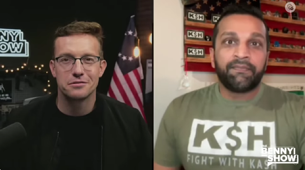 Kash Patel and BennyJohnson