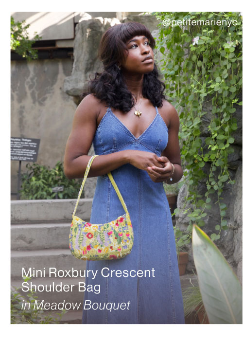 Shop Mini Roxbury Crescent Shoulder Bag