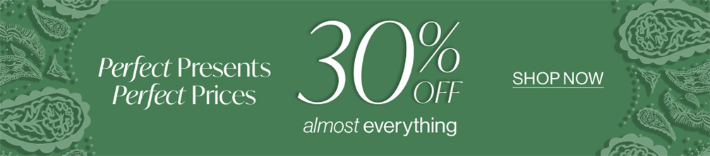 30% off almost everything! Shop Now