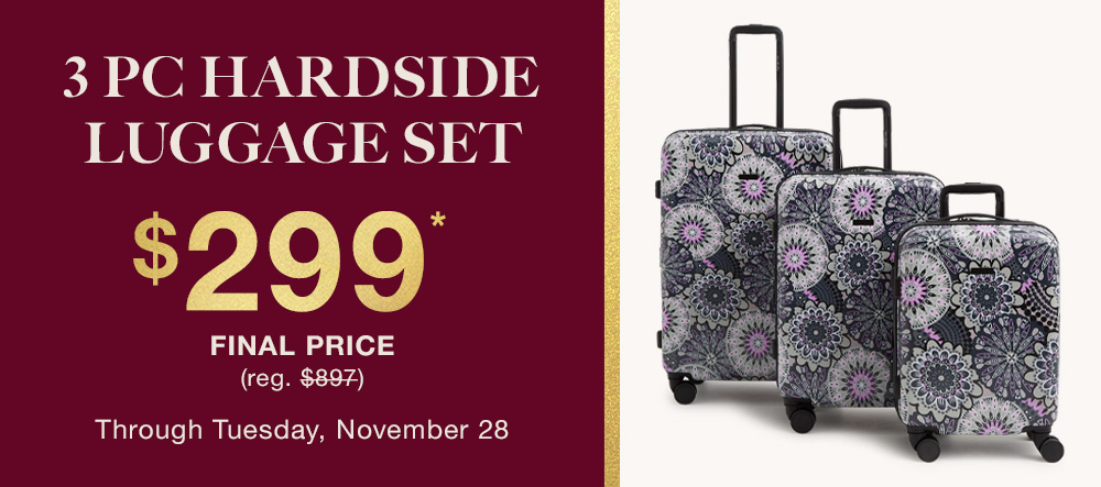 Shop 3 pc. Hardside Luggage Set