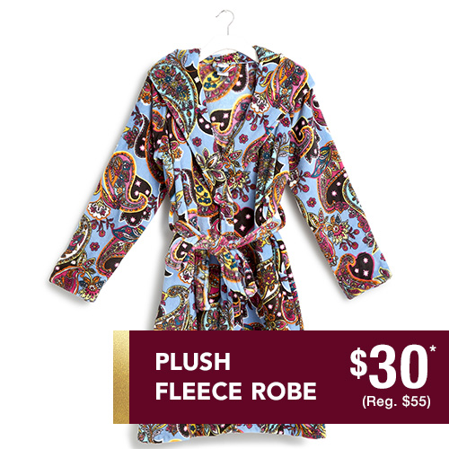 Shop Plush Fleece Robe