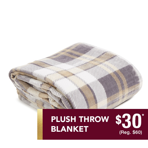 Shop Plush Throw Blanket