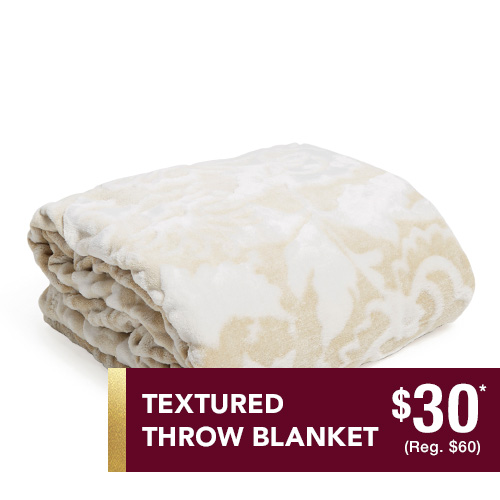 Shop Textured Throw Blanket