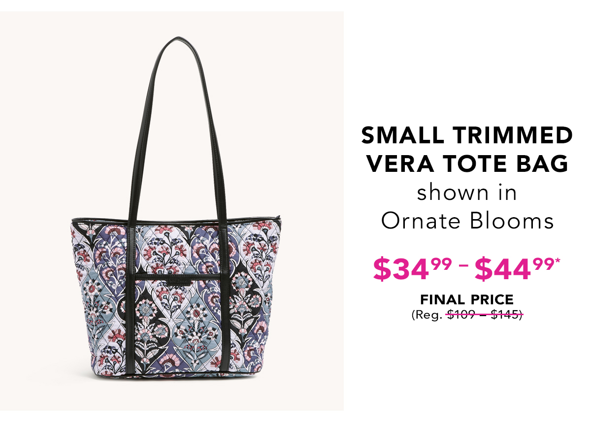 Shop Small Trimmed Vera Tote Bag