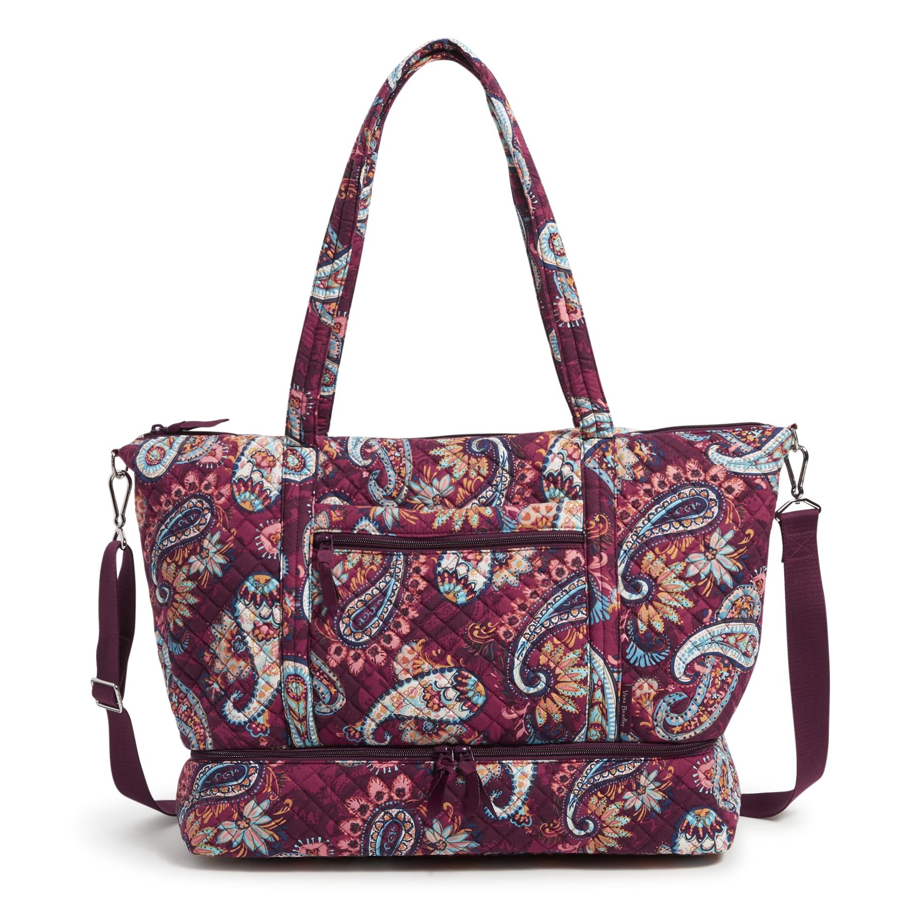 Shop Deluxe Travel Tote in Paisley Jamboree