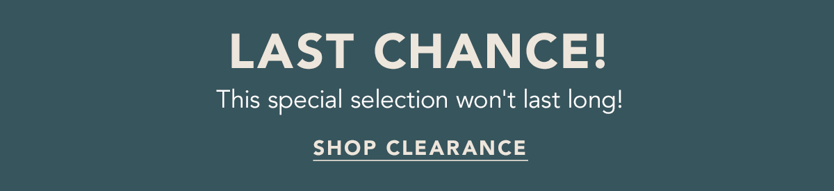 Shop Clearance