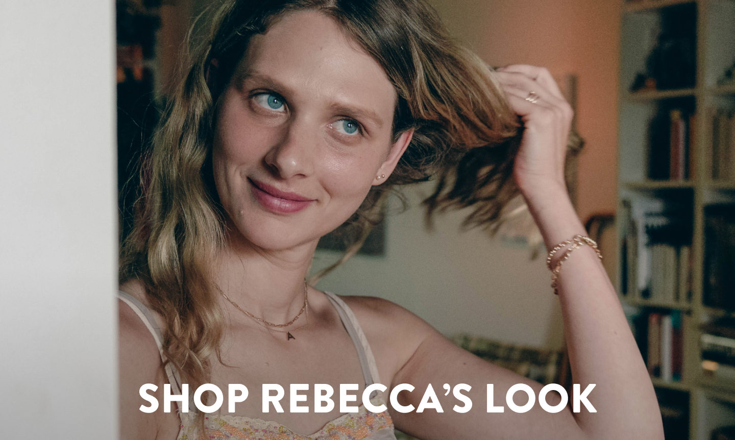 Shop Rebecca's Look.