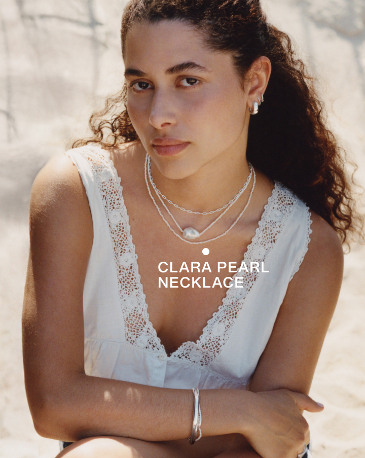 Clara Pearl Necklace.