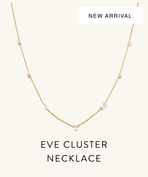 New Arrival. Eve Cluster Necklace.