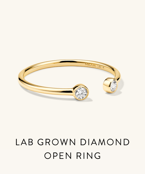 Lab Grown Diamond Open Ring.