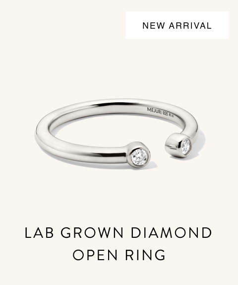 New Arrival. Lab Grown Diamond Open Ring.