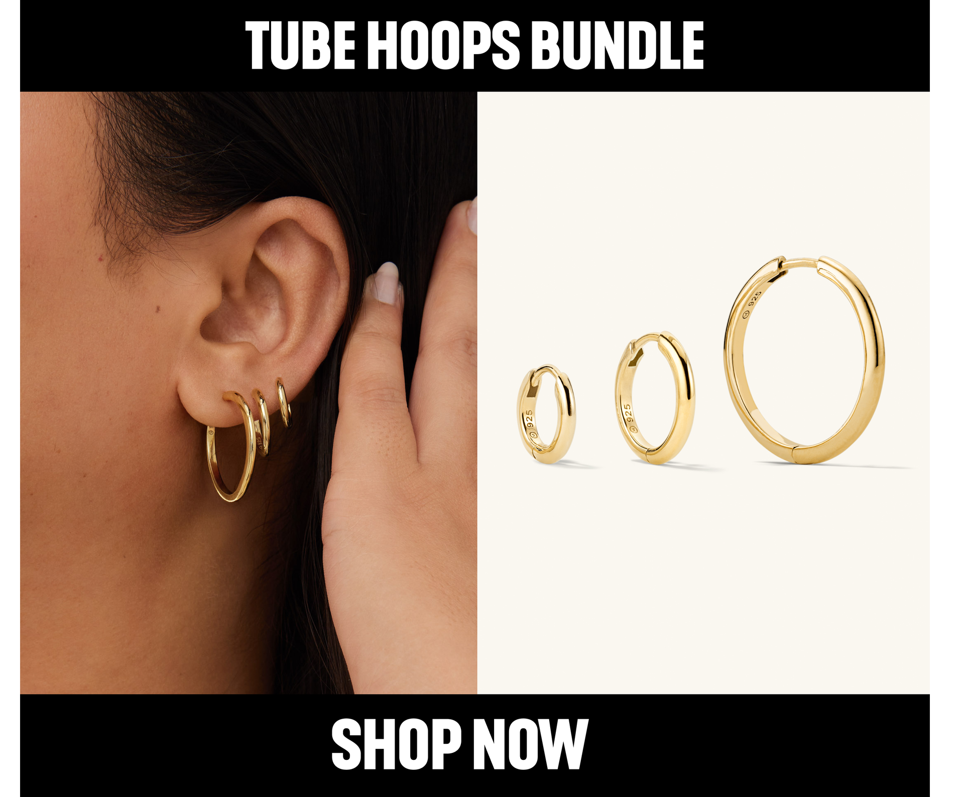 Tube Hoops Bundle. Shop Now.