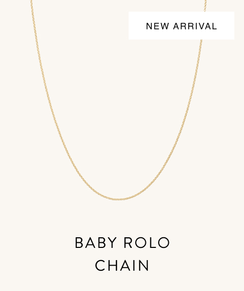 New Arrival. Baby Rolo Chain.