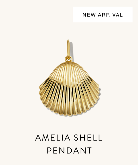 New Arrival. Amelia Shell Pendant.