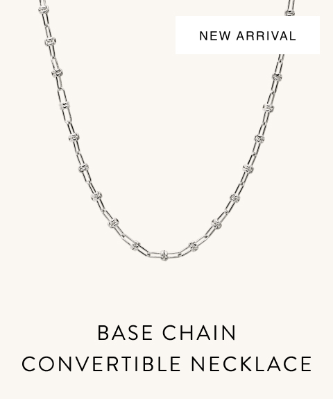 New Arrival. Base Chain Convertible Necklace.