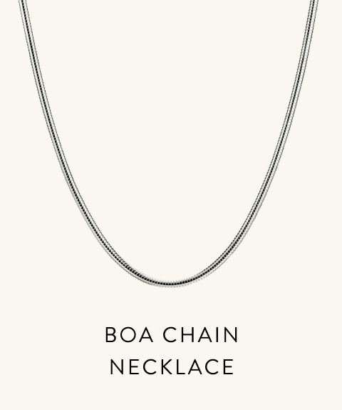 Boa Chain Necklace.