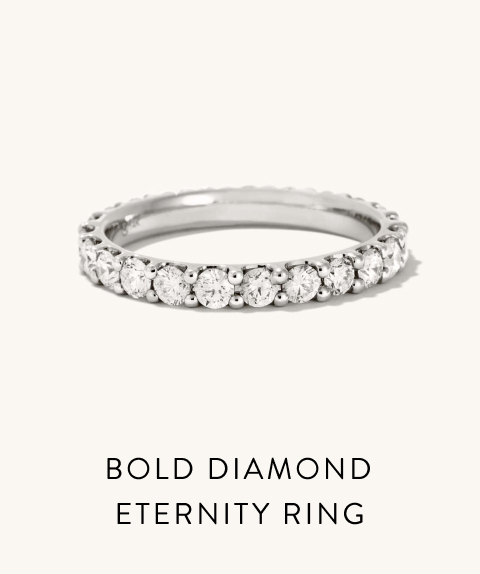 Bold Diamond Eternity Ring.