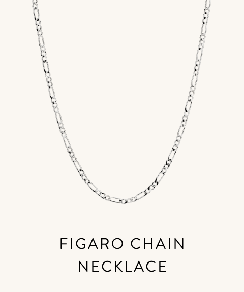 Figaro Chain Necklace.