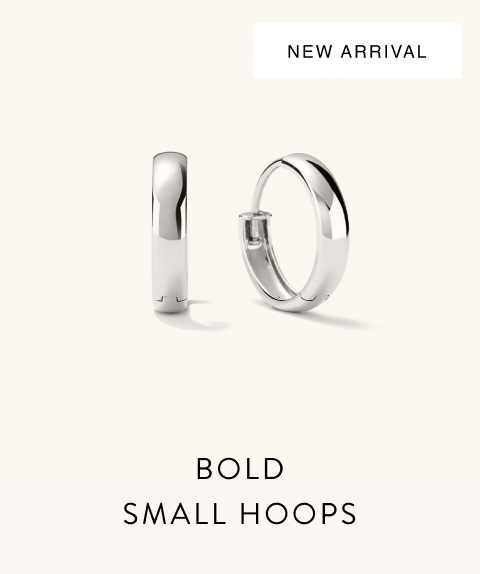 Bold Small Hoops.