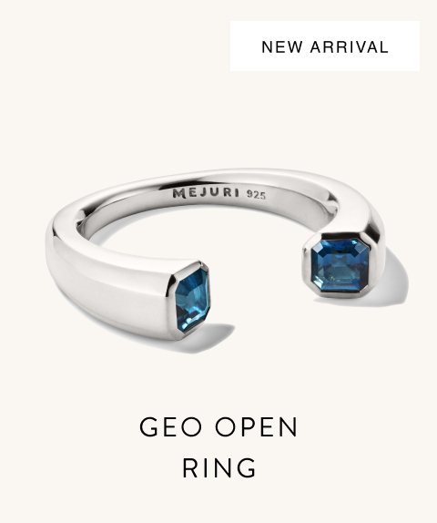 New Arrival. Geo Open Ring.