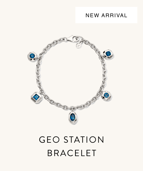 New Arrival. Geo Station Bracelet.