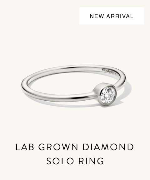 New Arrival. Bezel Lab Grown Diamond Solo Ring.