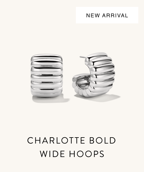 Charlotte Bold Wide Hoops.