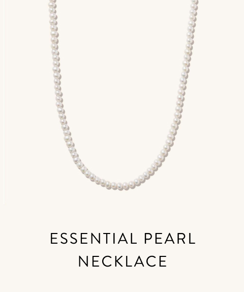 Essential Pearl Necklace.