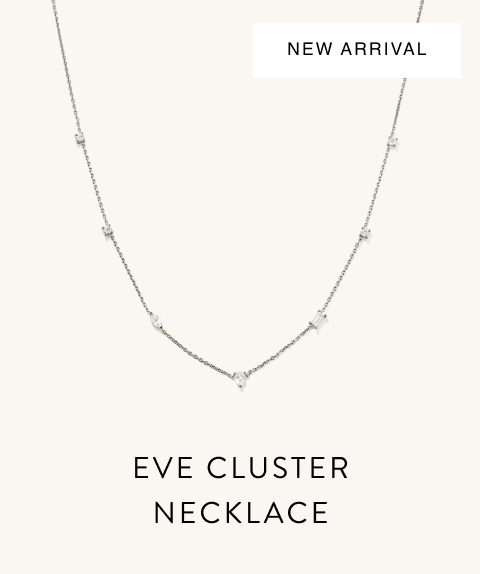 New Arrival. Eve Cluster Necklace.
