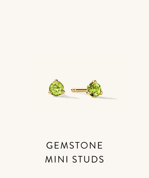 Gemstone Mini Studs.