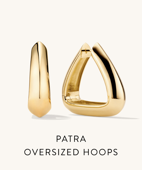 Patra Oversized Hoops.